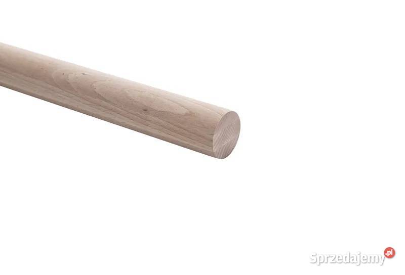 Poręcz okrągła drewniana Kornik 50 x 2700 mm buk Ruda Śląska