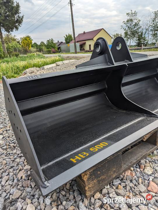 Łyżka skarpowa sztywna 140 koparka 58 ton