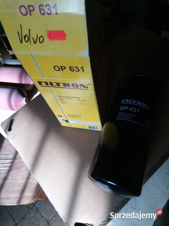 Filtr oleju OP 631 do Volvo oleju Giżycko