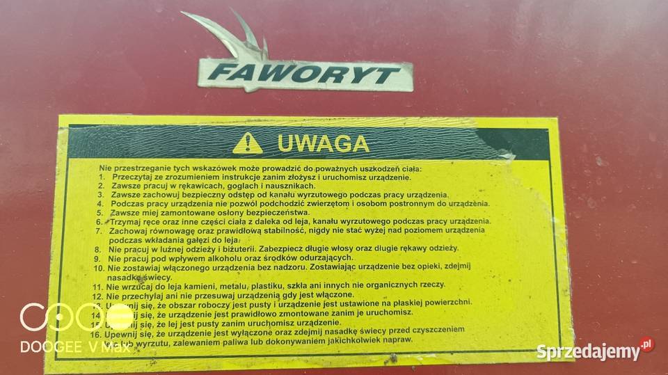 Rozdrabniacz Faworyt FRS65 Bielowicko