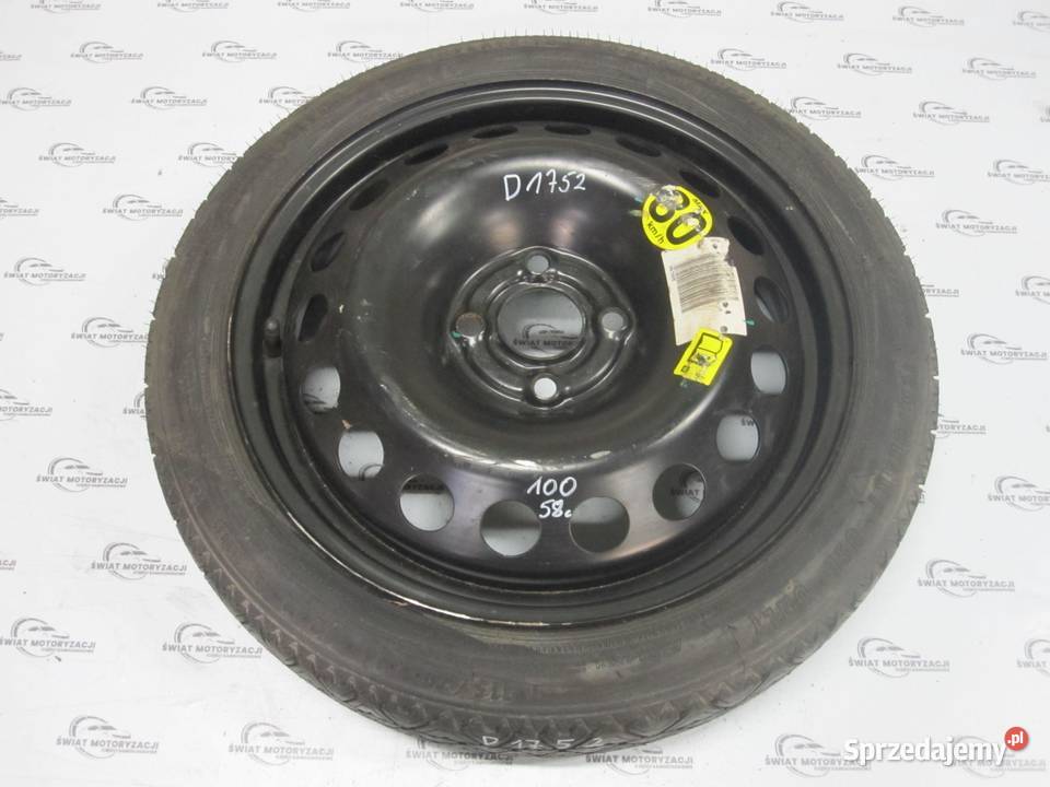 OPEL ASTRA H koło dojazdowe 1157016 92M 4x100