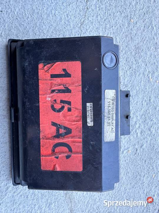 LINDE Wyświetlacz c 1153605122 elektryczny wózek Antonie