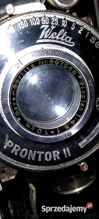 Welta aparat fotograficzny z lat 30 tych śląskie Pszów