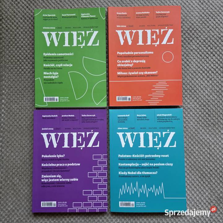 kwartalnik Więź rocznik 2024 Pozostałe Kraków