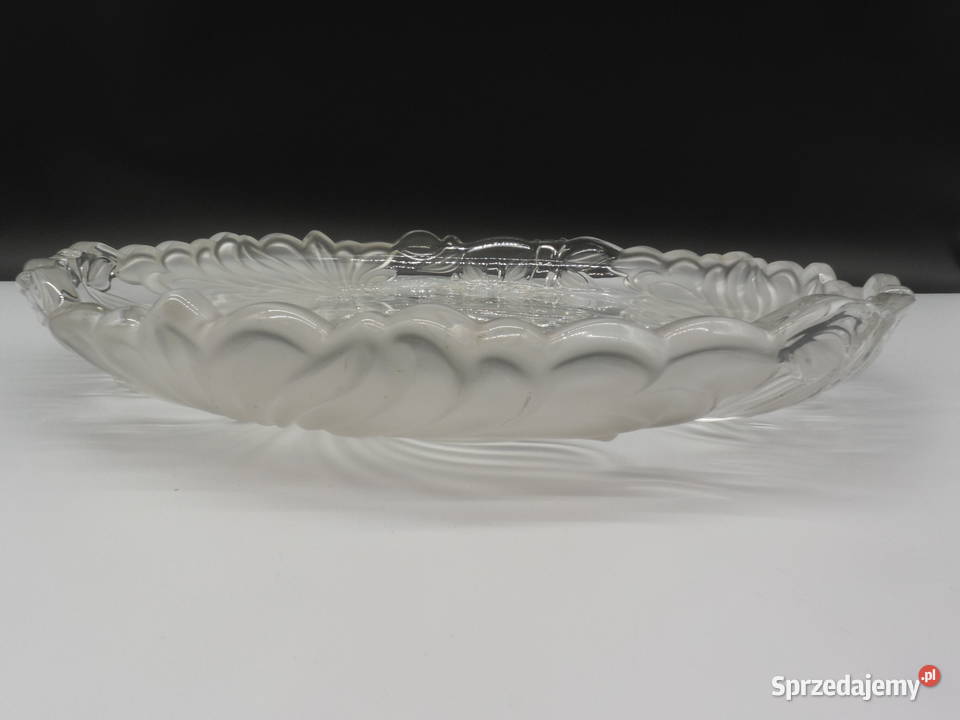 Kryształowa Patera Mikasa Motyw Pawi Raszków sprzedam