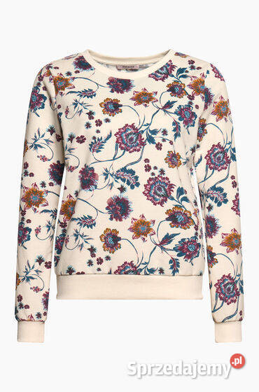 Nowa kremowa bluza w kolorowe kwiaty Orsay SM Warszawa sprzedam