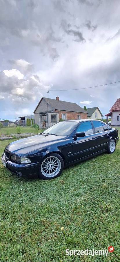 BMW E39 523i sedan manual lpg cosmosschwarz Lubartów