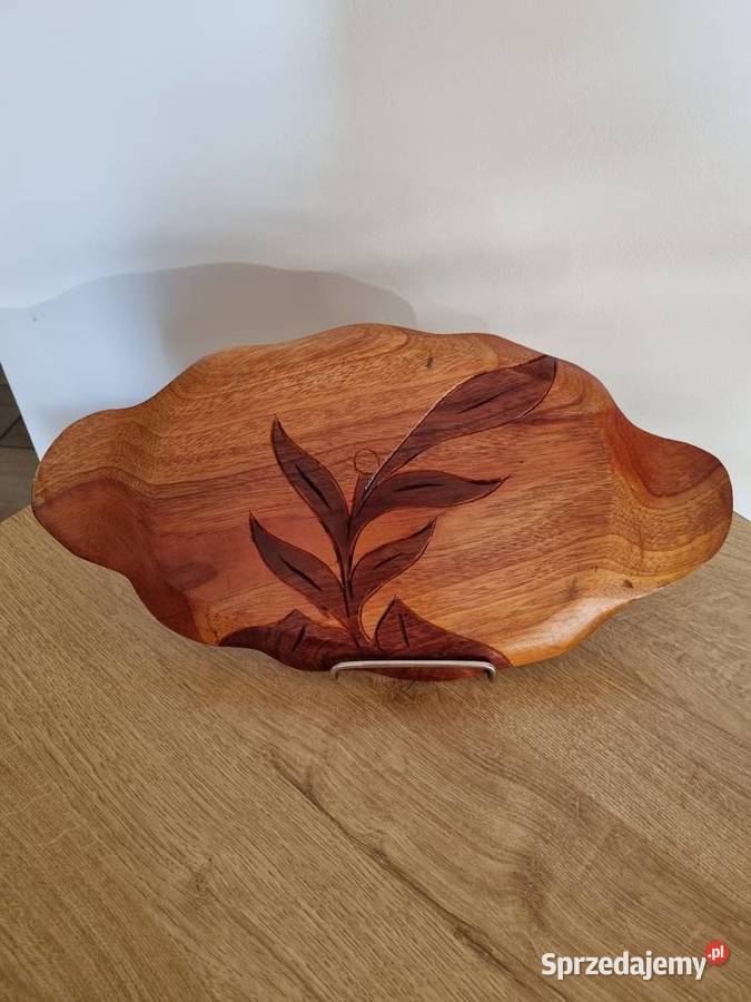 Taca Drewniana Vintage wielkopolskie Wola Podłężna