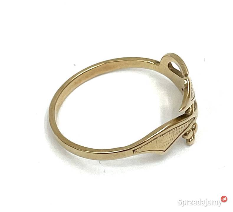 ZŁOTY PIERSCIONEK 585 WAGA 163 R 14 Gdańsk