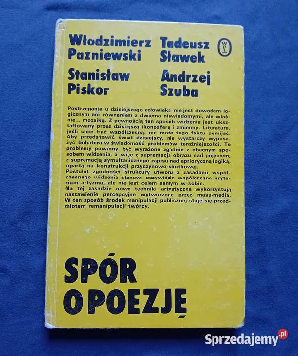 W Pazniewski T Sławek S Piskor A Szuba Spór i Antykwariat Koźminek