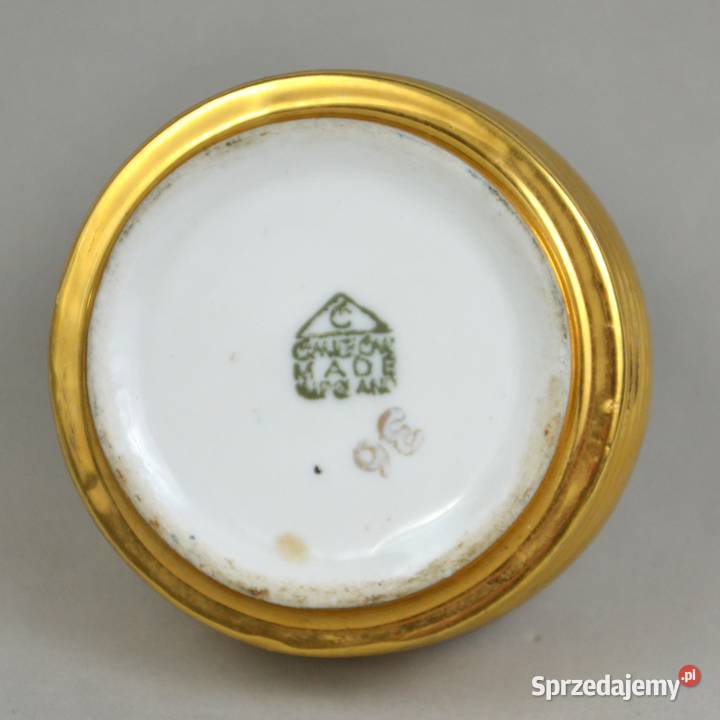 Porcelanowy pojemniczek kremie Rubens Ćmielów Porcelana i szkło