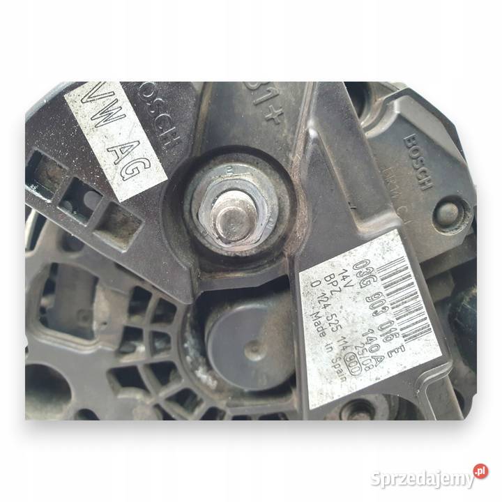 ALTERNATOR Audi A4 B8 20 TDI Bosch 03G903016E Chełm