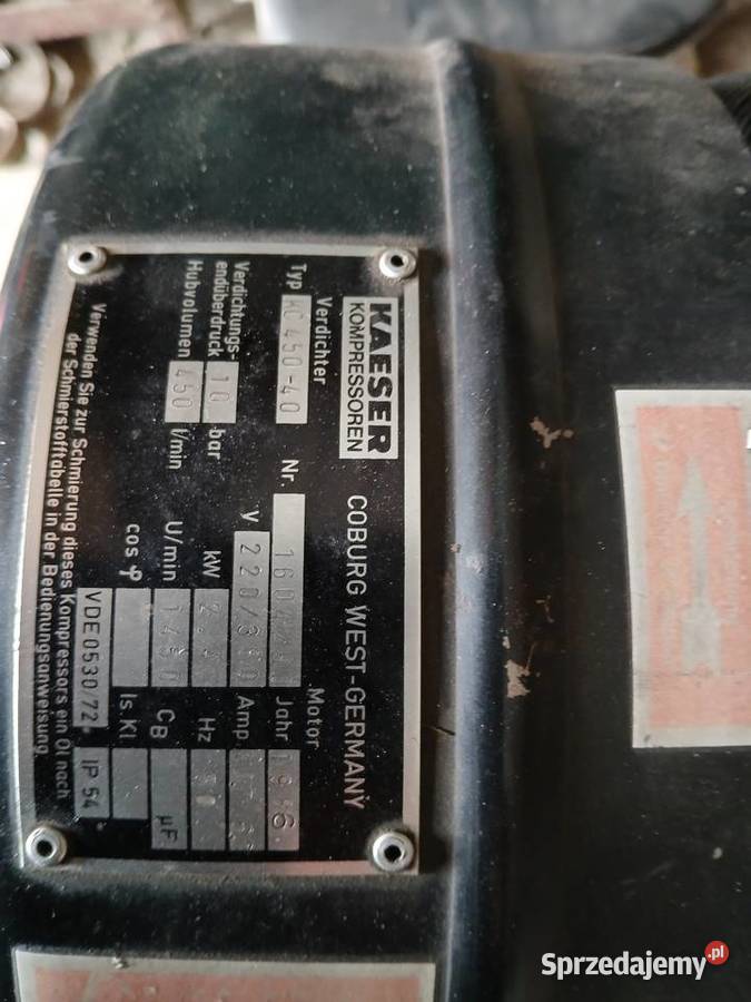 Sprzedam kompresor KASER Opatów sprzedam