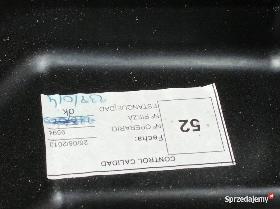 KLAPA TYŁ SZYBA KGQC Citroen C4 Picasso II 2013