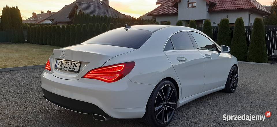 Mercedes CLA automat wersja indywidual zamiana łopatki zmiany biegów Nowy Sącz