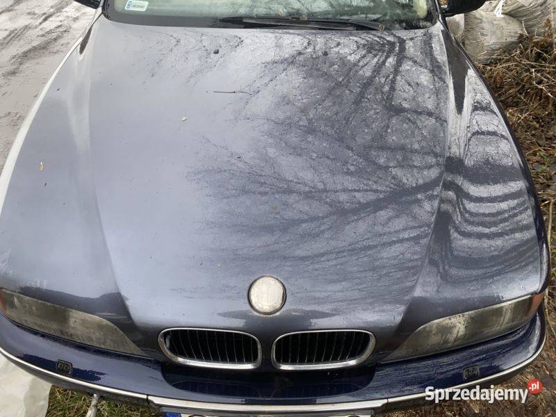 BMW E39 KOMPLETNA MASKA POKRYWA FJORDGRAU 310 Chorzów