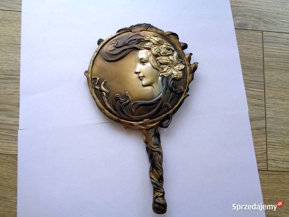 Lusterko ręczne w stylu kolonialnym Toruń