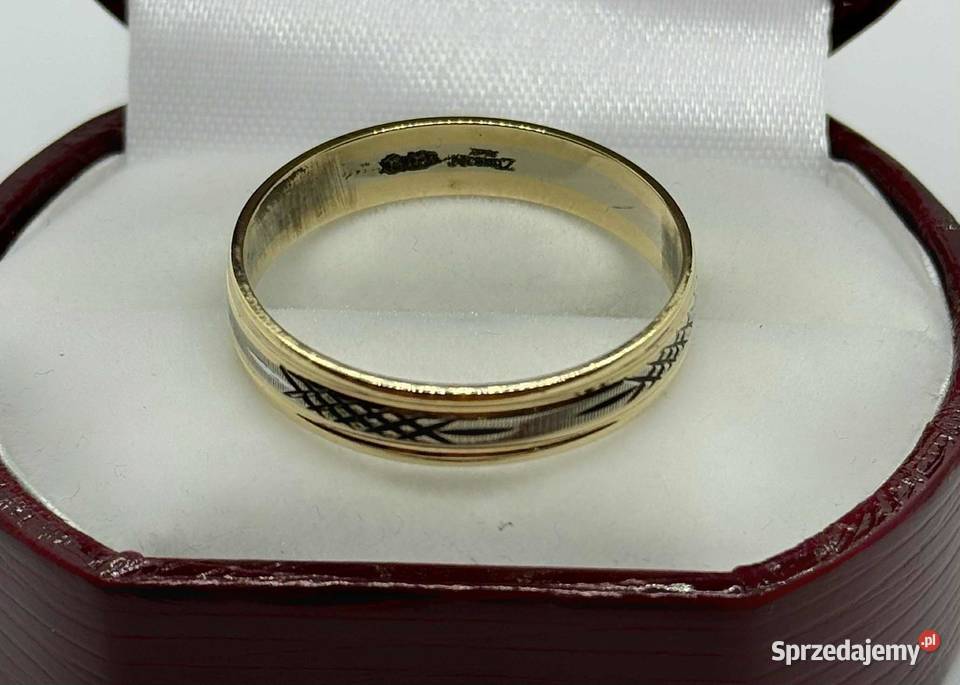 Złota Obrączka pr 585 415g R32 Elbląg