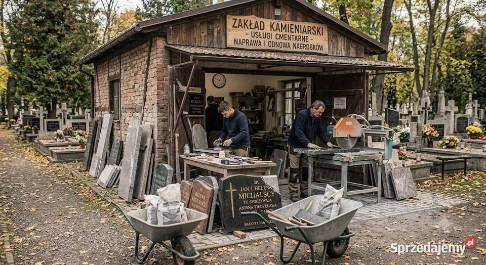 Zakład kamieniarski Cmentarz Skowronia Góra św