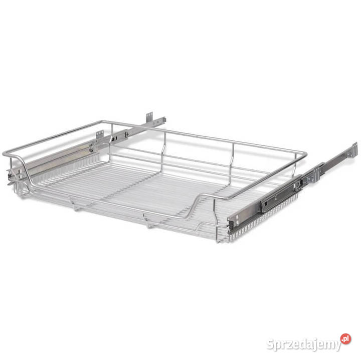 Wysuwane kosze druciane 2 srebrne 800 mm WM50482 Warszawa