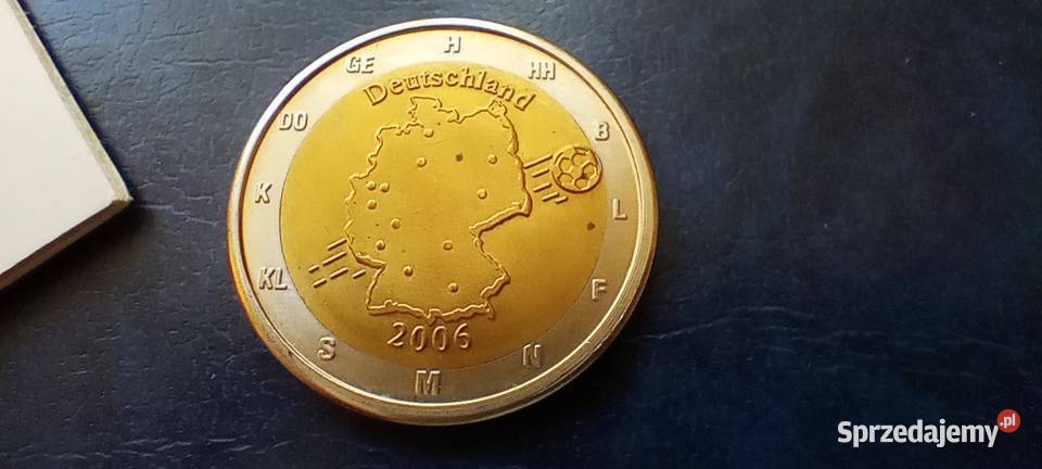 Stare monety 2 euro 2006 Niemcy