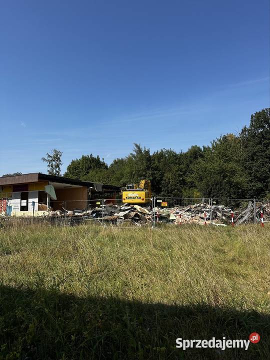 Usługi koparką 15 ton rozbiórki wyburzenia Częstochowa