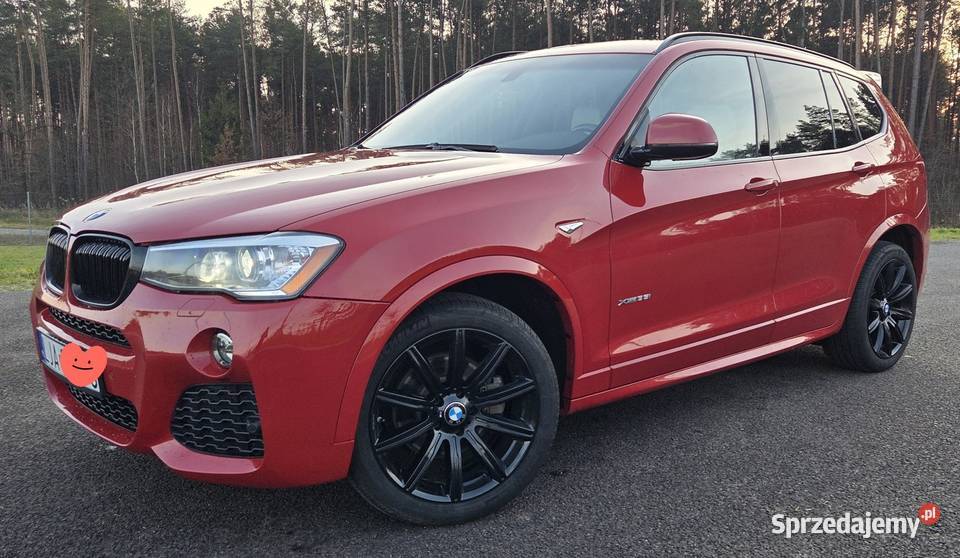 BMW X3 F25 30I 306HP MPAKIET sprowadzony lubelskie Dąbie