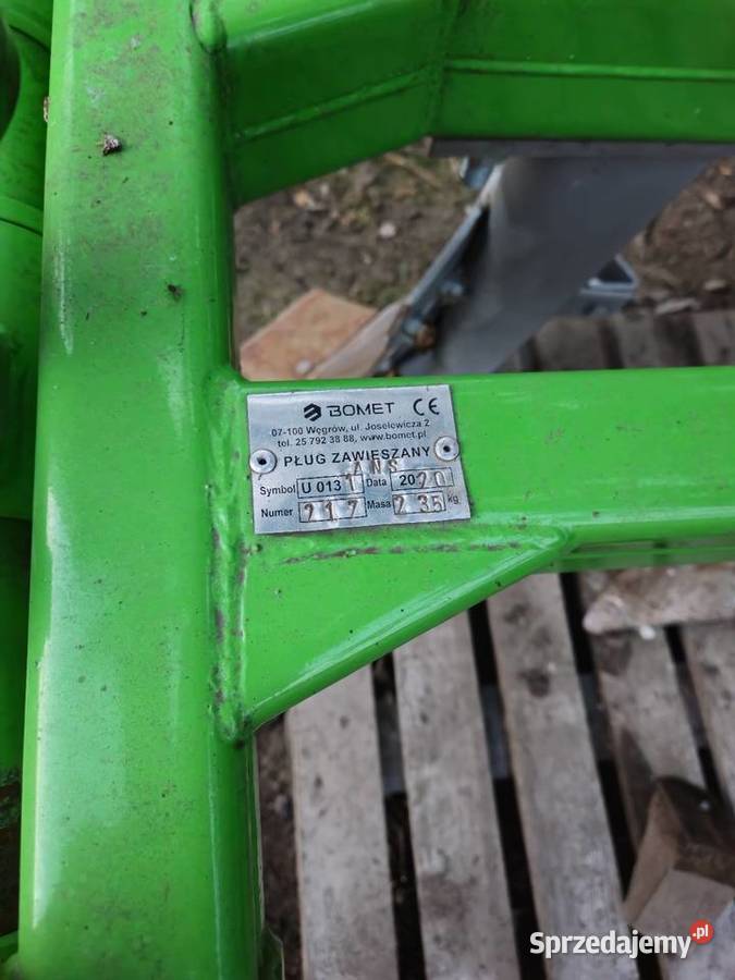 Pług 3 skibowy Trębowiec Duży