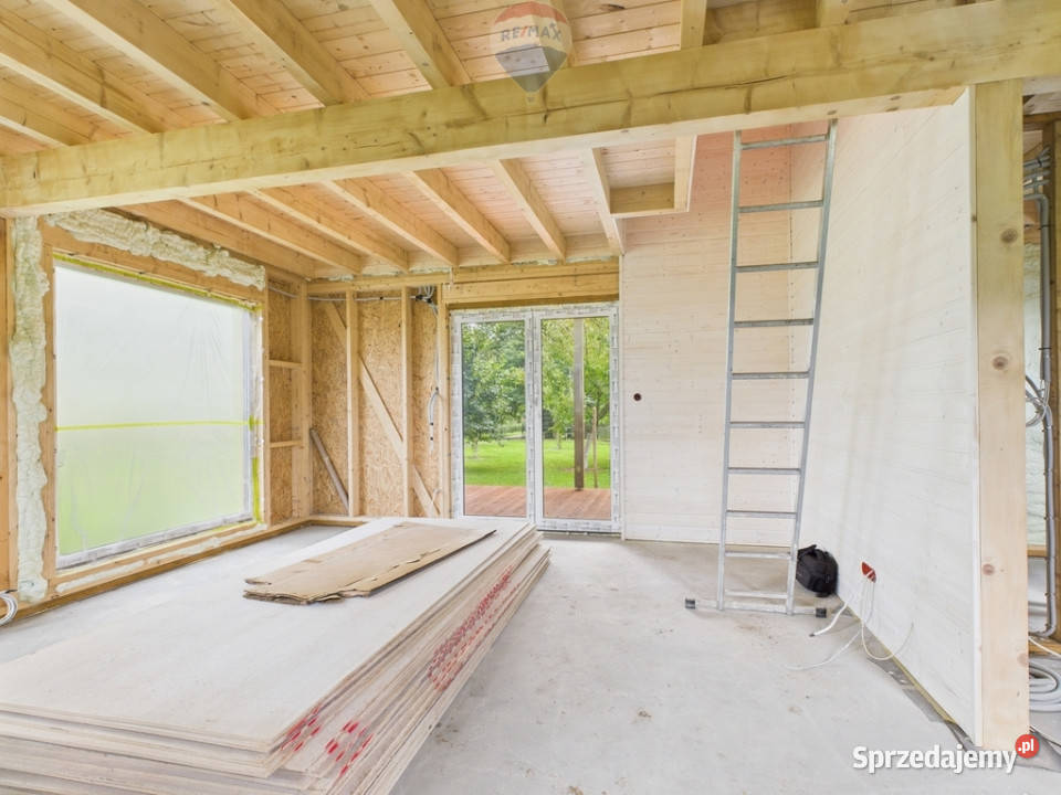 Dom całoroczny z działką jeziorem pomorskie