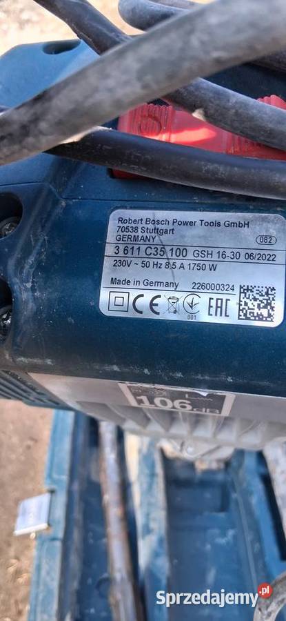 Sprzedam młot udarowy marki Bosch Zbójna sprzedam