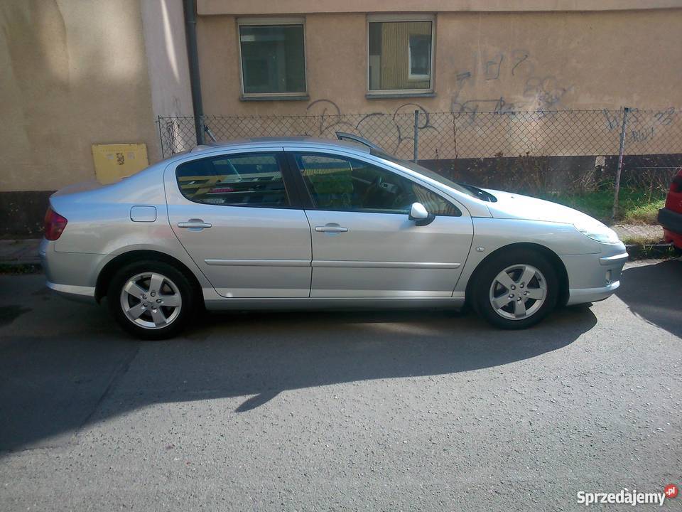 Peugeot 407 16 HDI podgrzew przednie fotele Świdnica