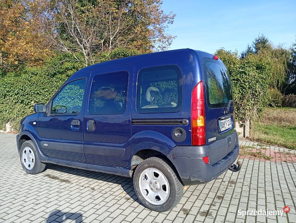 Renault Kangoo 4X4 lift 19 dCiklimahak Rok produkcji 2006 Lubiąż