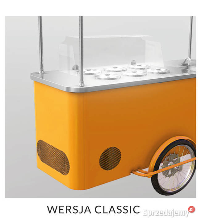 Wózek gastronomiczny Wózek do lodów Mobilna Łódź