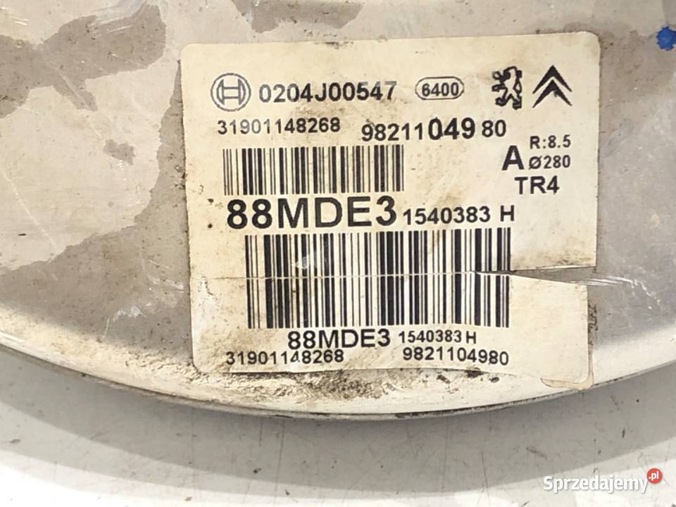 SERWO HAMULCOWE PEUGEOT PARTNER IV 9821104980 sprzedam