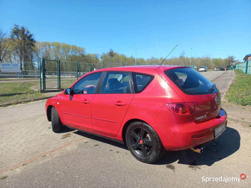 Mazda 3 16 benzyna gaz stan nieuszkodzony