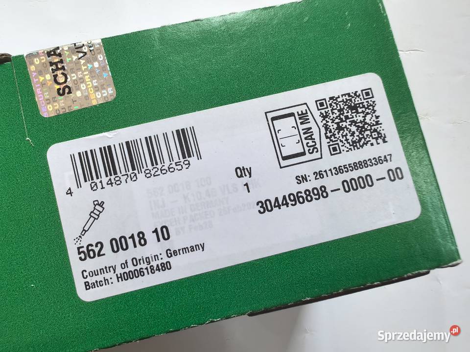 Wtryskiwacz Common Rail SIEMENS Ford JB3Q9K546AA Części samochodowe Poznań