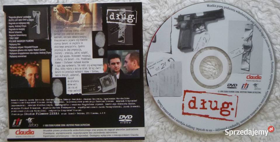 Film DVD Dług mazowieckie Warszawa