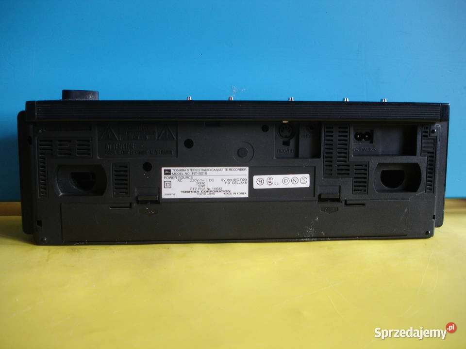 Radiomagnetofon TOSHIBA RT8016 lubuskie Zielona Góra