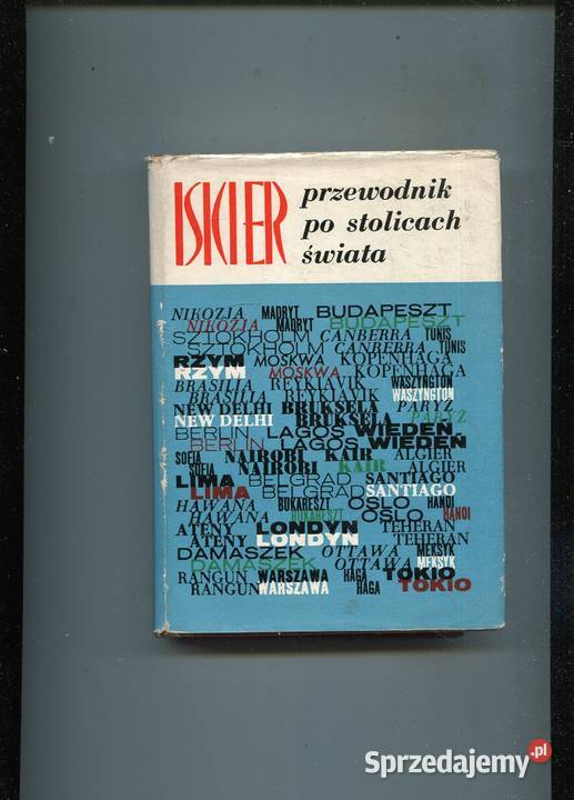 ISKIER przewodnik stolicach świata Szczecin sprzedam