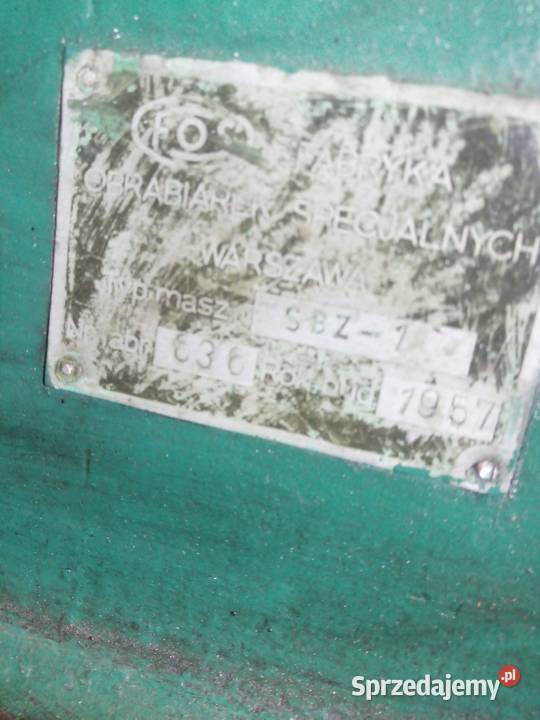 Szlifierka do zaworów SBZ 1 Czaplinek