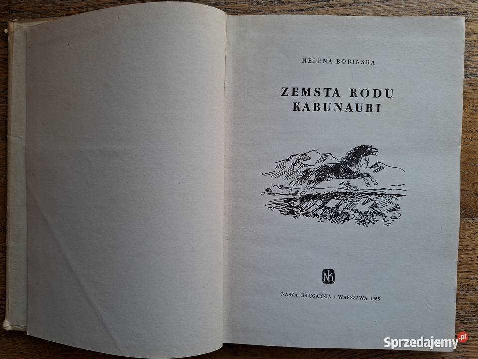 Zemsta rodu Kabunauri Helena Bobińska Kraków