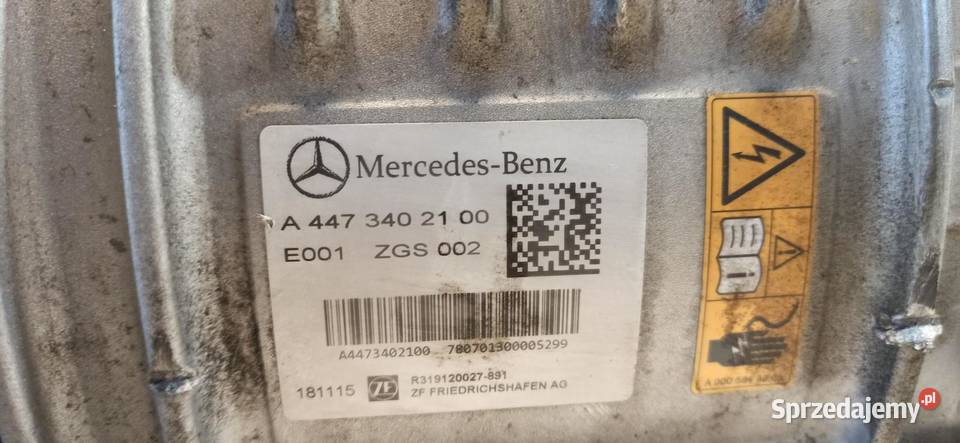MERCEDES EVITO SILNIK ELEKTRYCZNY A4473402100 dolnośląskie