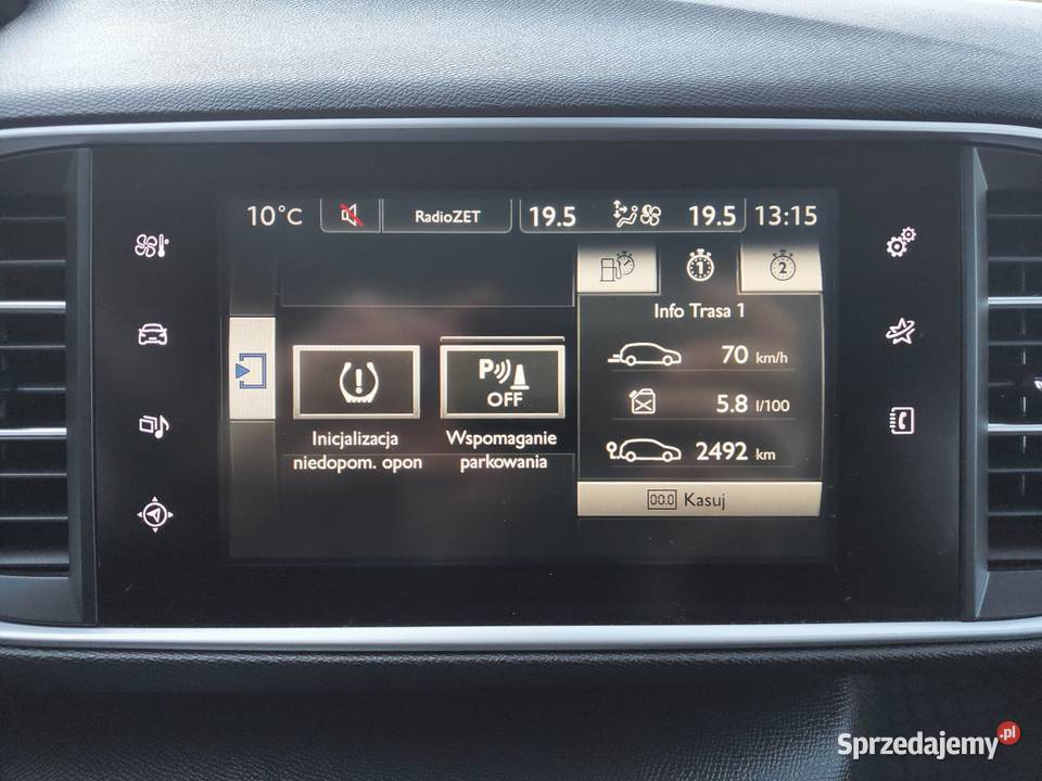Peugeot 308 SW 130 światła LED panoramiczny dach nieuszkodzony mazowieckie Warszawa
