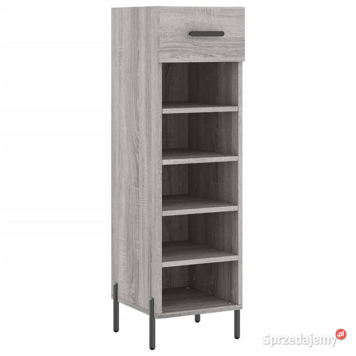 Szafka na buty szary dąb sonoma 30x35x105 Warszawa