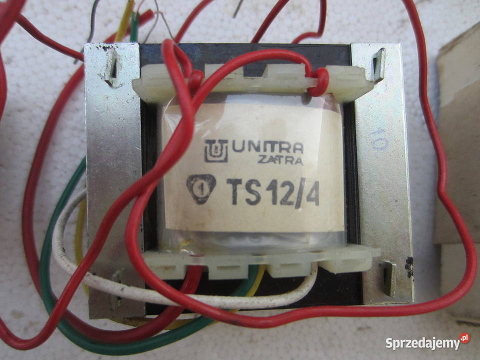 transformator TS 124 unitra ZATRA trafo sieciowe Zabrze