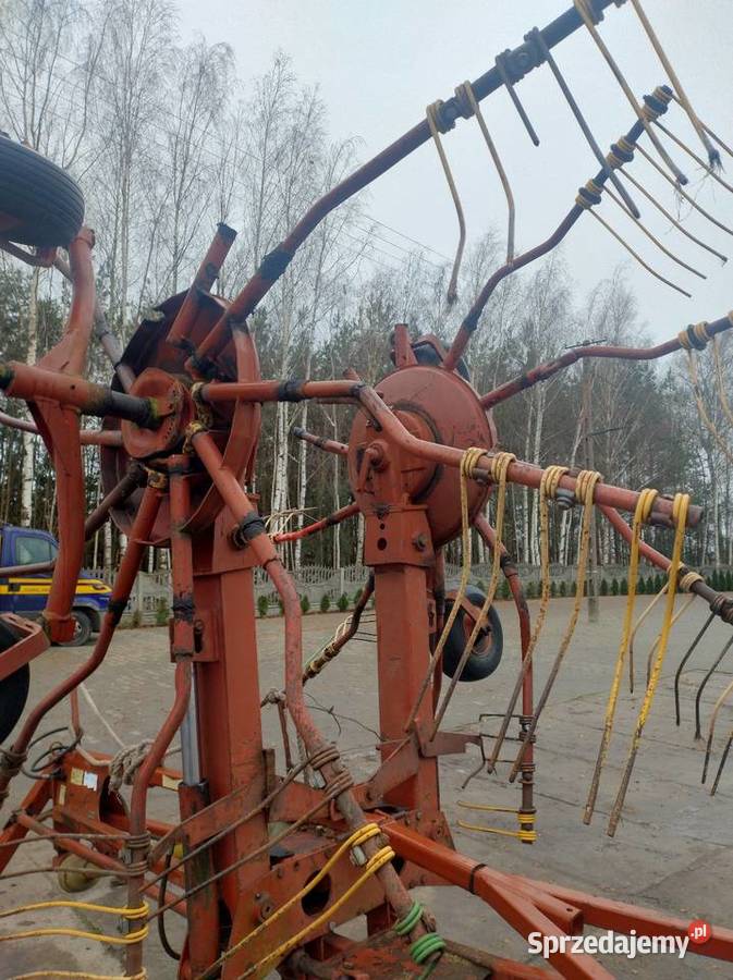 Zgrabiarka dwu karuzelowa Niemeyer es 620 mazowieckie Przasnysz sprzedam