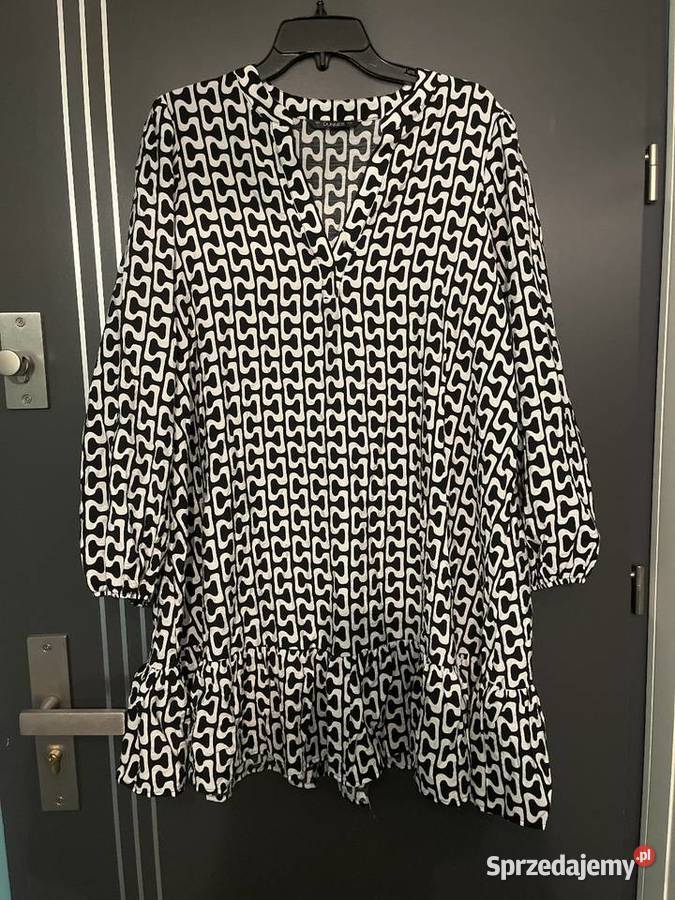 Dunnes stores sukienka modny wzór luźny fason Choszczno