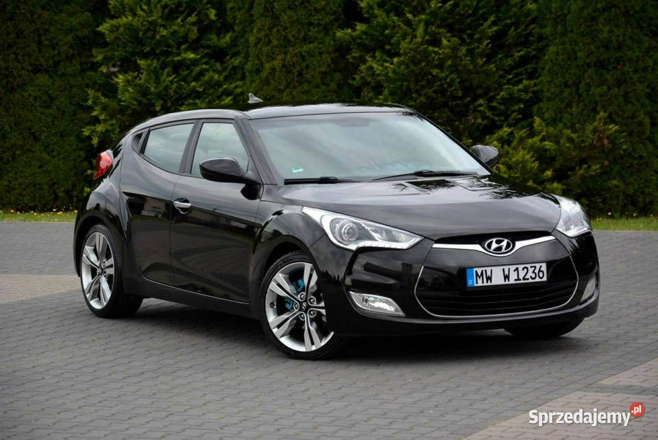 Hyundai Veloster Duża Navi Kamera Ledy półSkóry elektryczne lusterka Veloster