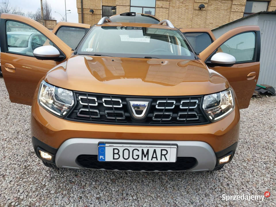 Dacia Duster 16 benz SALON pierwszy wł 100 mazowieckie Warszawa