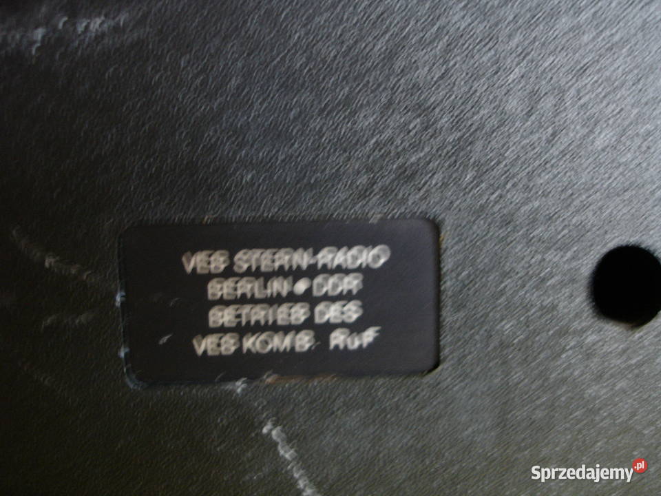 Radiomagnetofon RFT SKR 550 DDR Zielona Góra